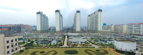 江西最大污水處理廠——南昌朝陽(yáng)污水處理廠二期工程（省、市優(yōu)良工程，獲滕王閣杯）